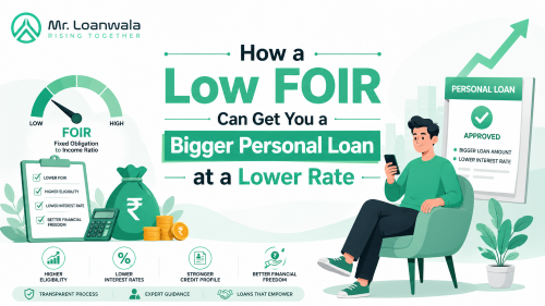 How a Low FOIR Can Get You a Bigger Personal Loan at a Lower Rate