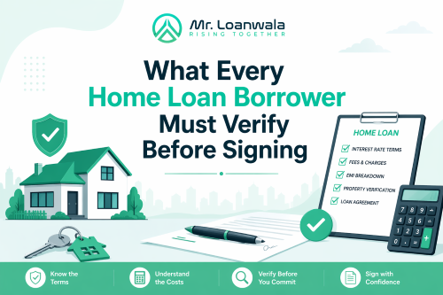 What Every Home Loan Borrower Must Verify Before Signing